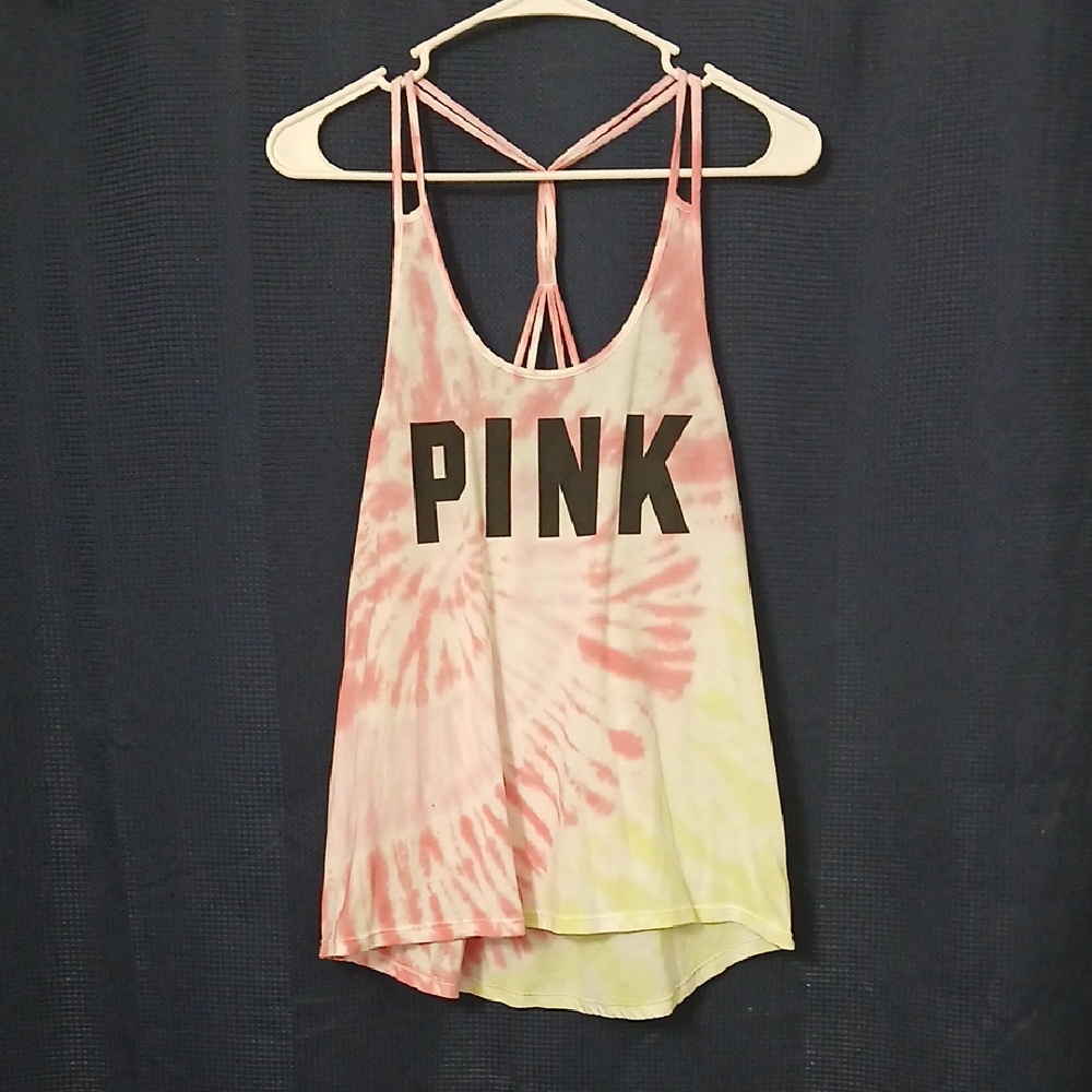 PINK Victoria's Secret Tie-Dye Tank Top Size Small